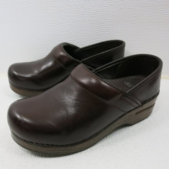 Dansko Shoes - Dansko Polish Leather Professional Clogs Shoes 37